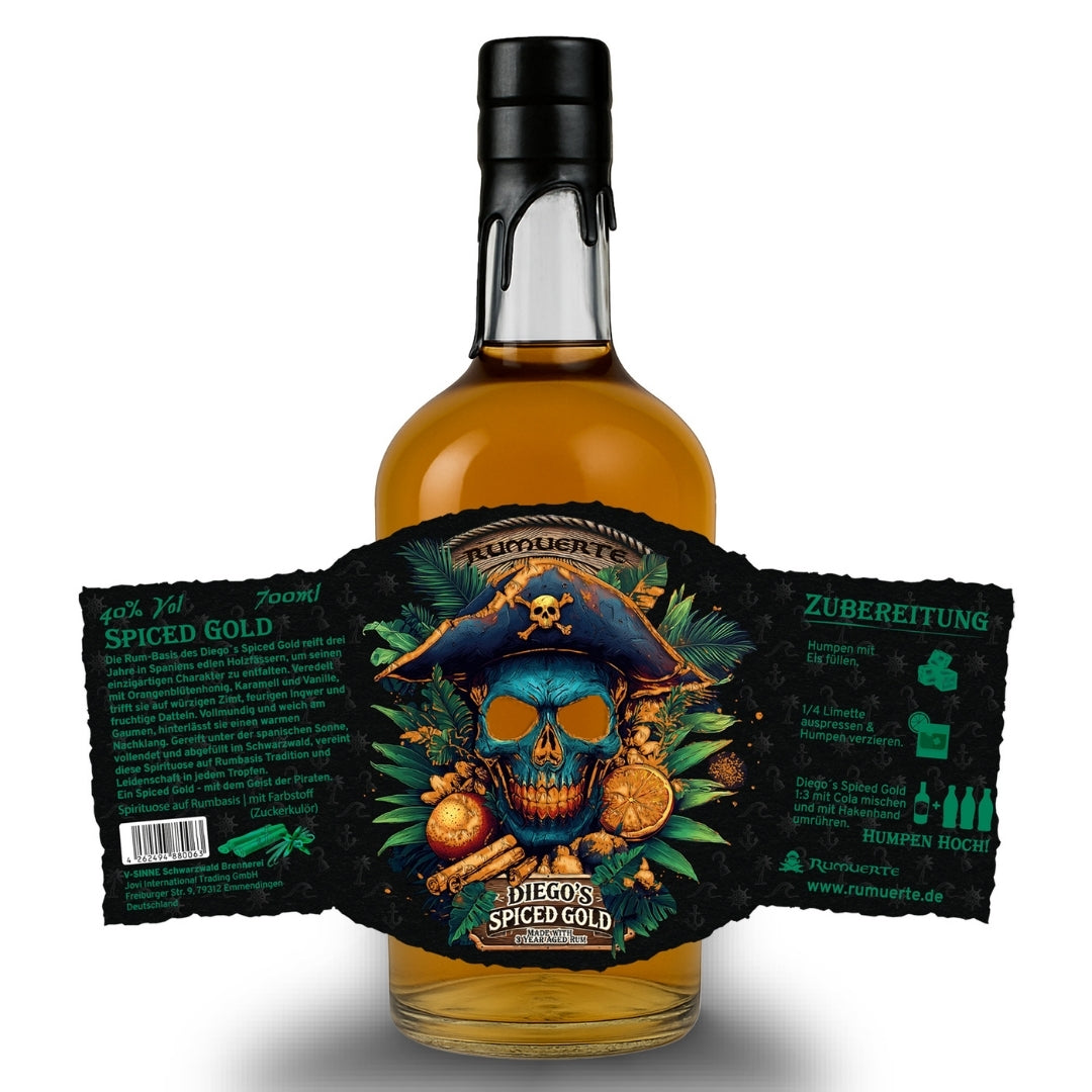 Diegos Spiced Gold 700ml 40% vol.