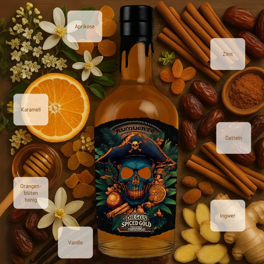 Diegos Spiced Gold 700ml 40% vol.